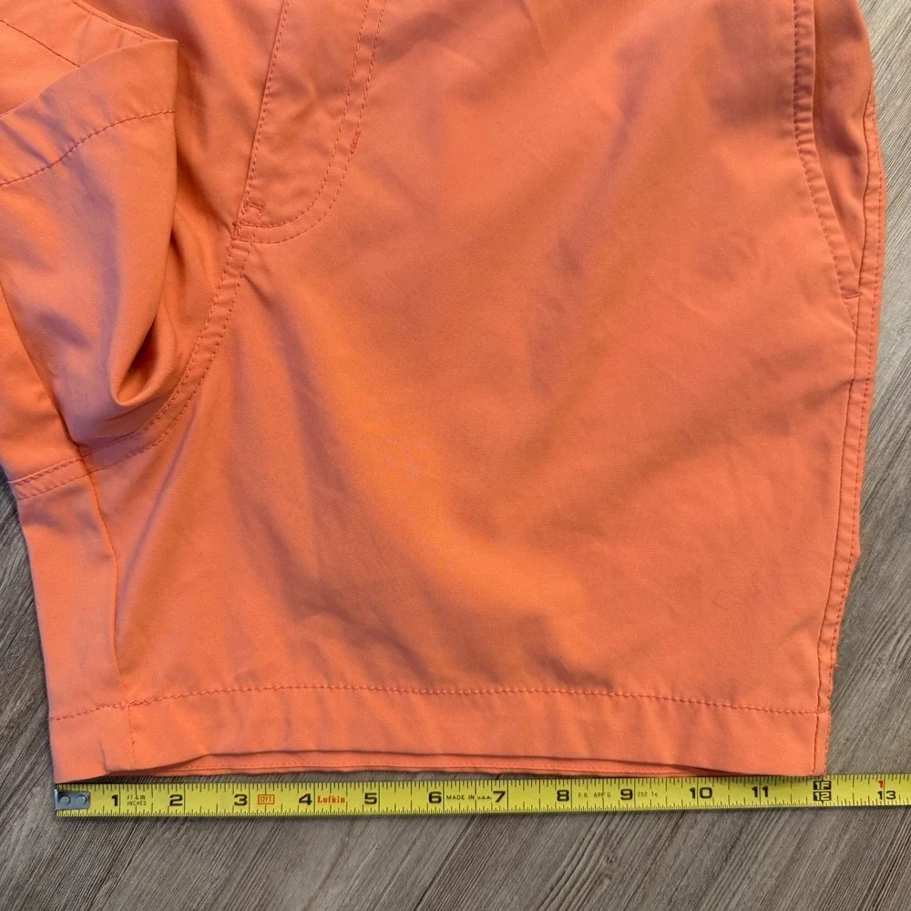 Abercrombie & Fitch Mens Large Lined Swim Shorts Coral‎